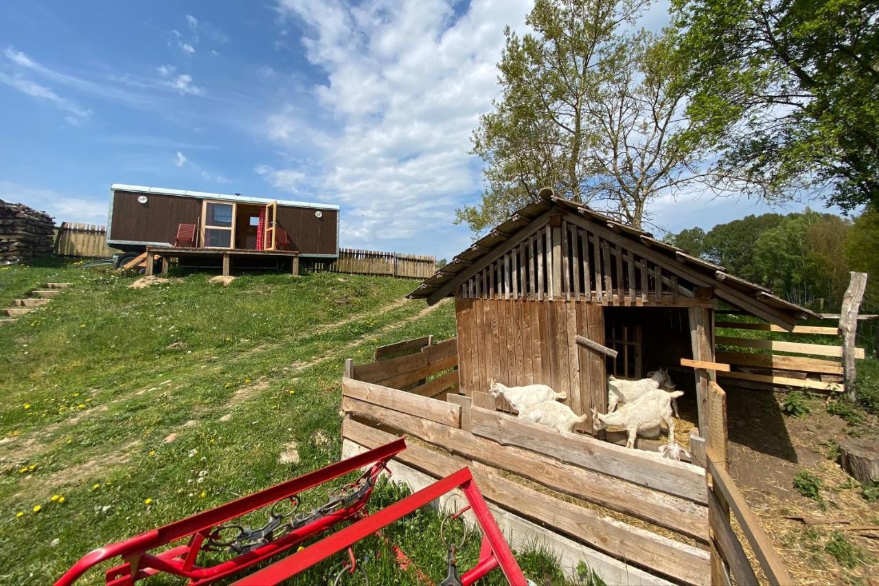 Hotel Maringotka Na Samote Na Kozi Farme Pobezovice Esterno foto